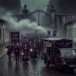 O bloco do cemitério